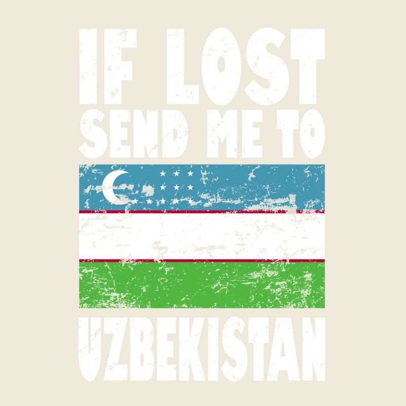 Usbekistan Flagge Spruch