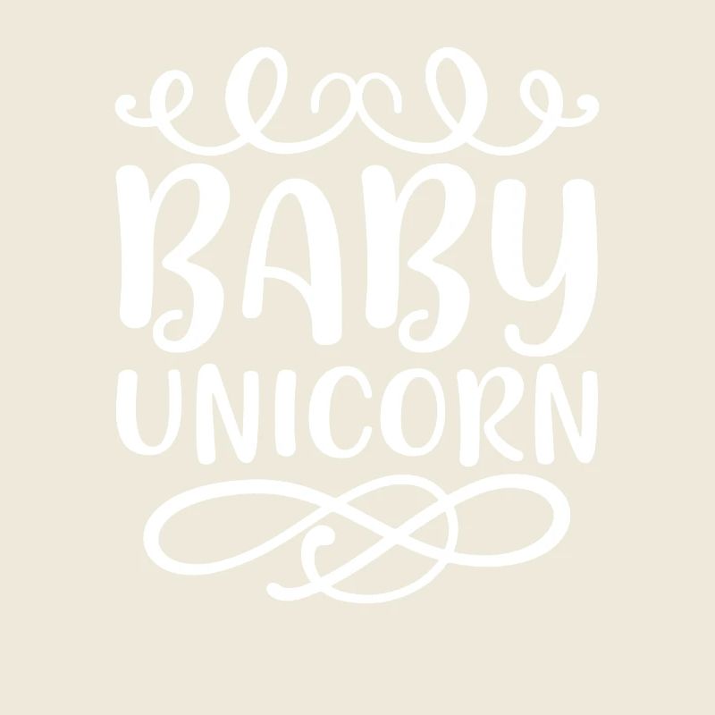 Bébé Einhorn Licorne