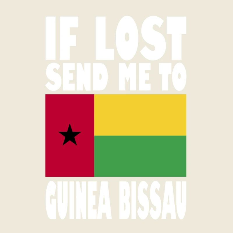 Guinea Bissau Flagge Spruch