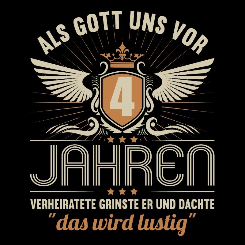 4 Jahre verheiratet wird lustig 4.Hochzeitstag