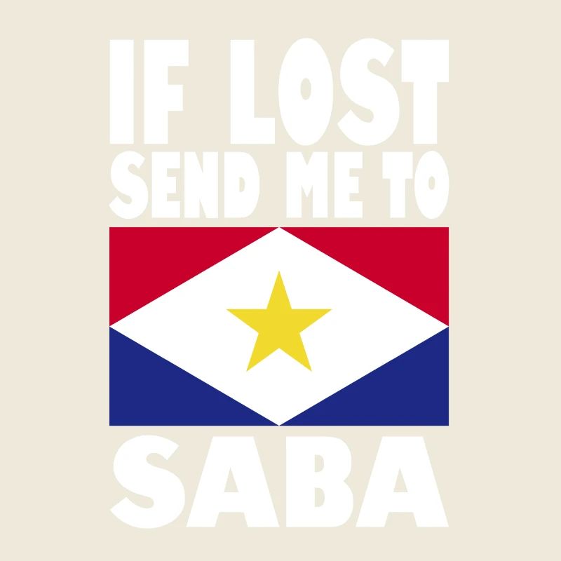 Saba Flag Saying