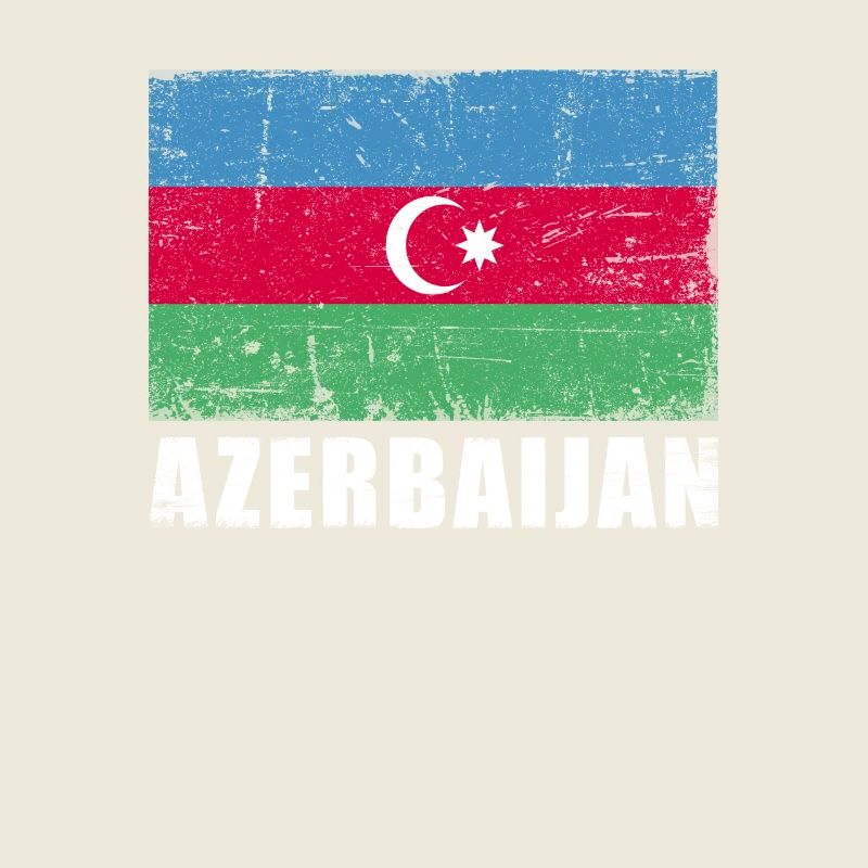 Drapeau de l’Azerbaïdjan Grunge Drapeau de l’Azerbaïdjan