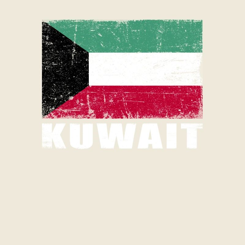 Drapeau du Koweït Grunge Drapeau du Koweït