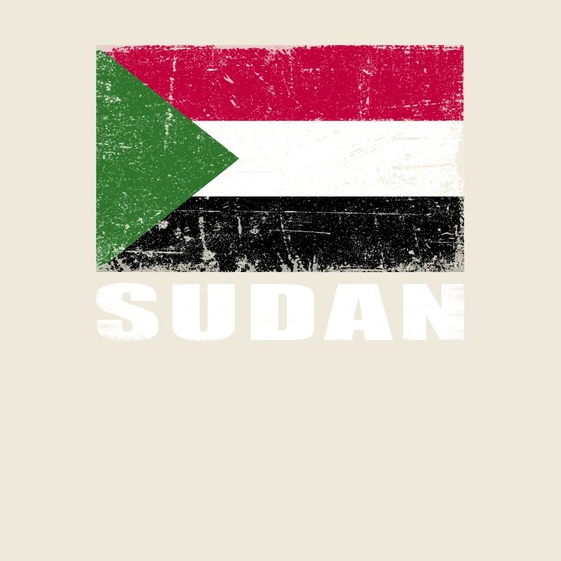 Sudan Flag Grunge Sudan Flag