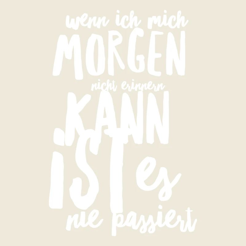 Junggesellenabschied Alkohol Saufspruch