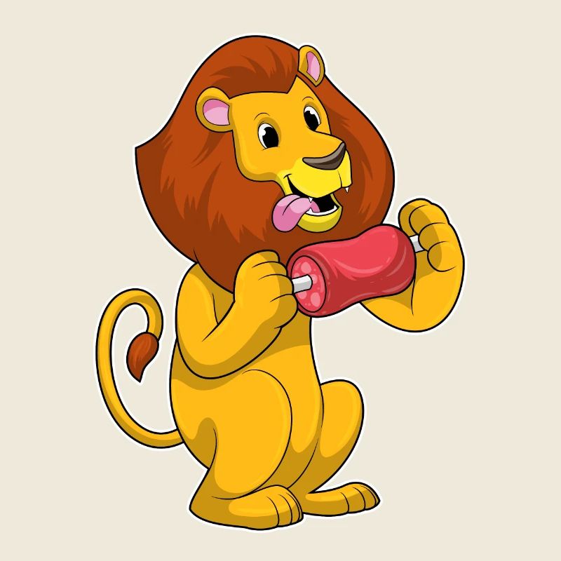 Lion à la viande