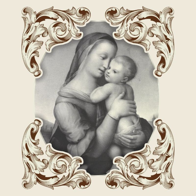Mère Marie, Mère Marie avec l’Enfant Jésus, Christ