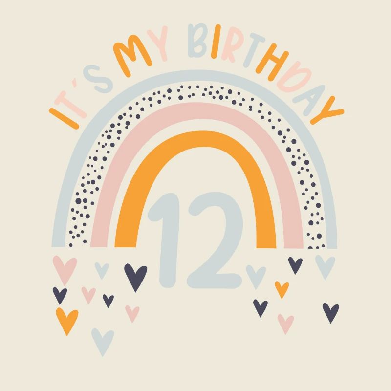 12 ans Rainbow Rainbow 12ème anniversaire