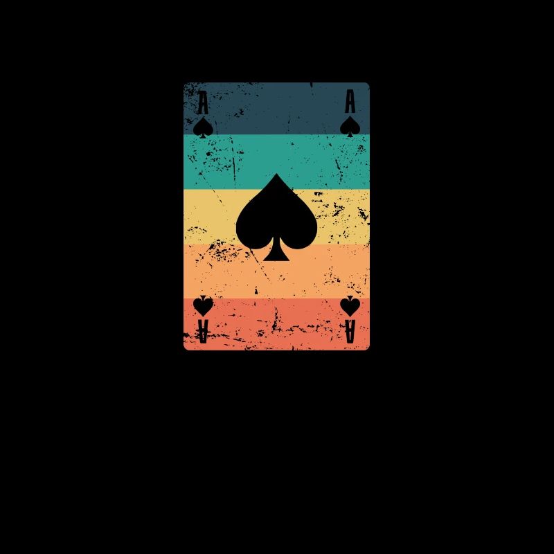 Pik Ass Poker oder Skat Kartenspiel Spiel