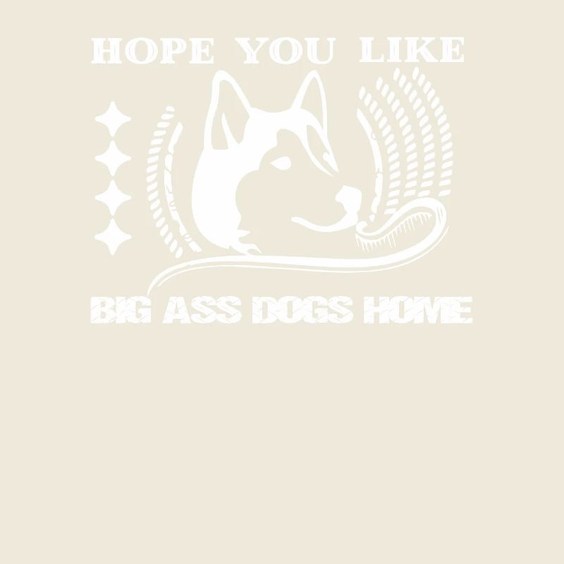 J’espère que vous aimez les chiens avec de gros culs