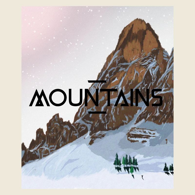Snowy mountain