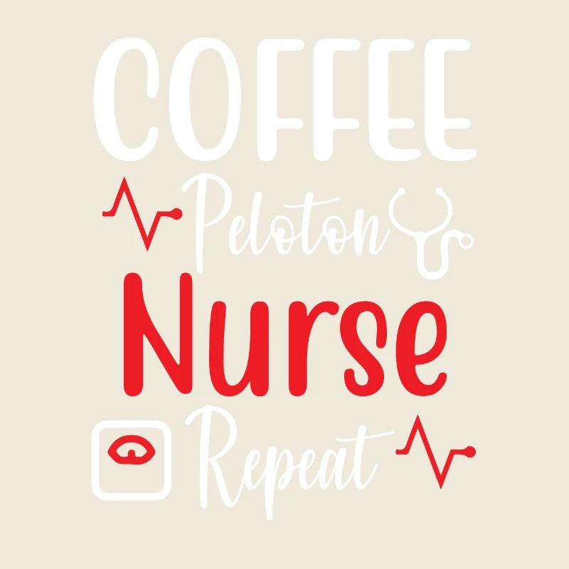 Coffee Peloton Nurse Repeat