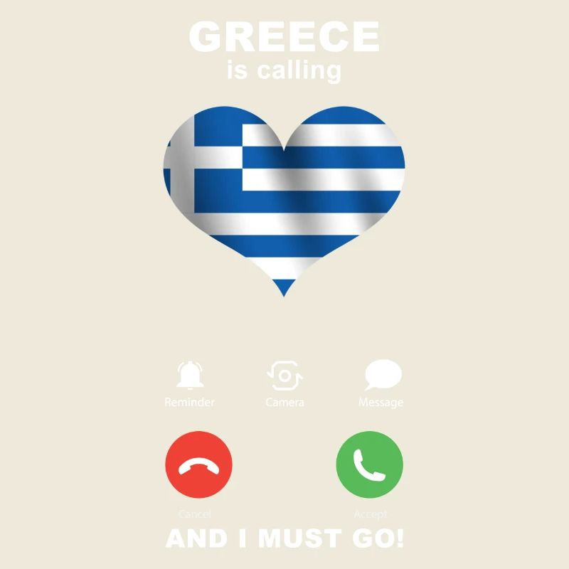 La Grèce appelle Grèce Heart Souvenir