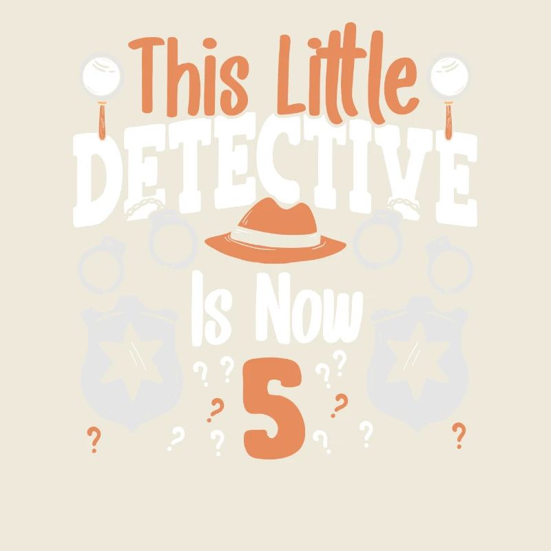 Ce petit détective a maintenant 5 ans, 5 ans