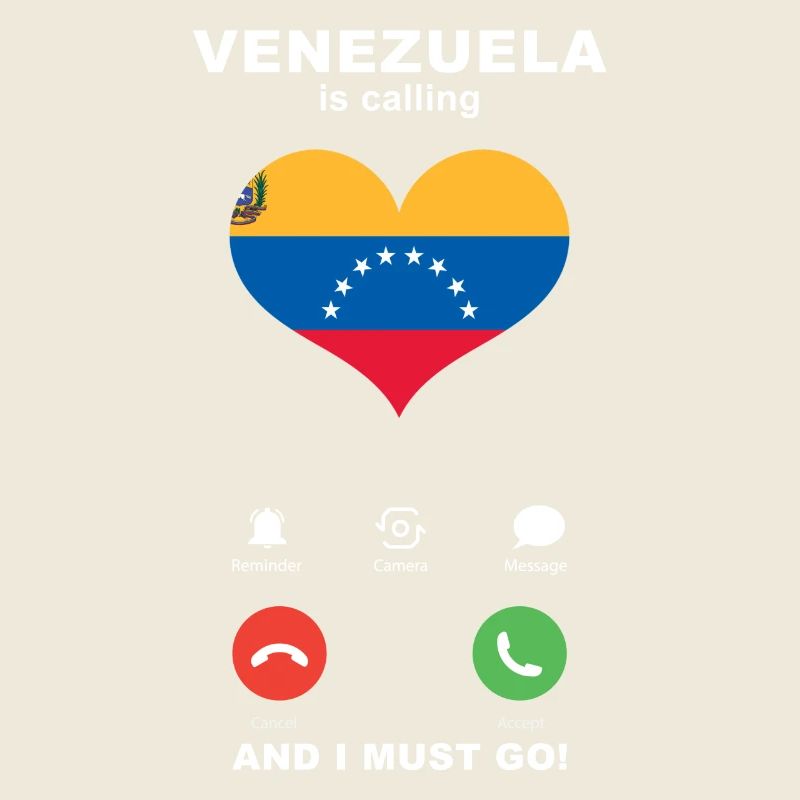 Venezuela is calling Venezuela Herz Souvenir