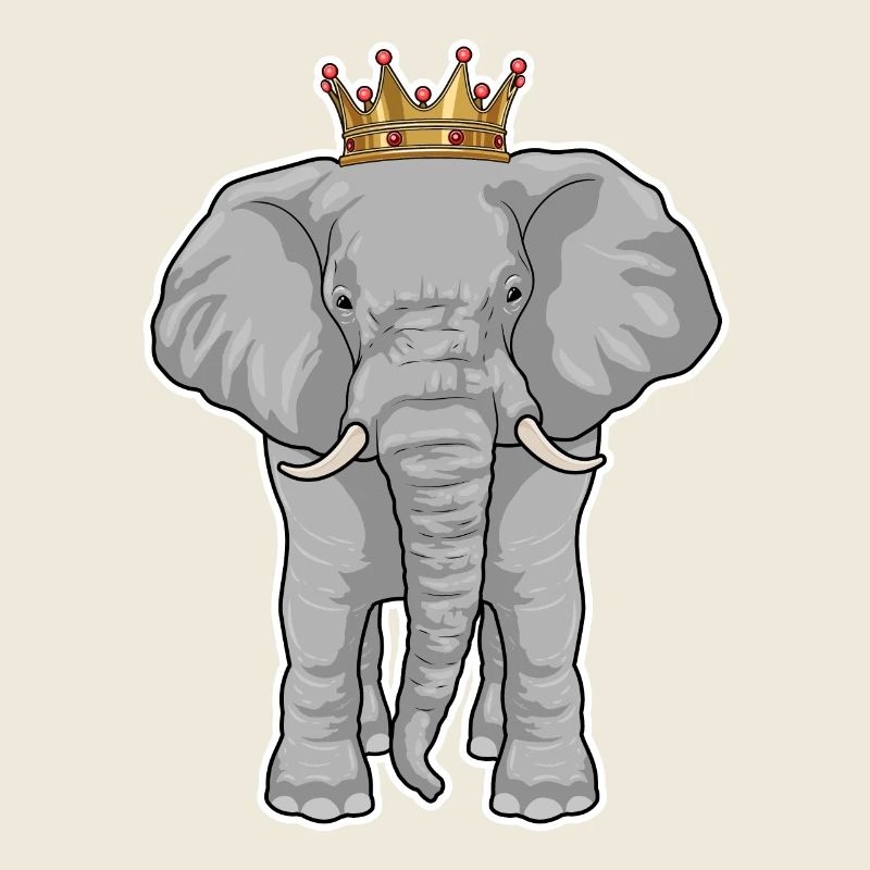 Couronne du roi éléphant