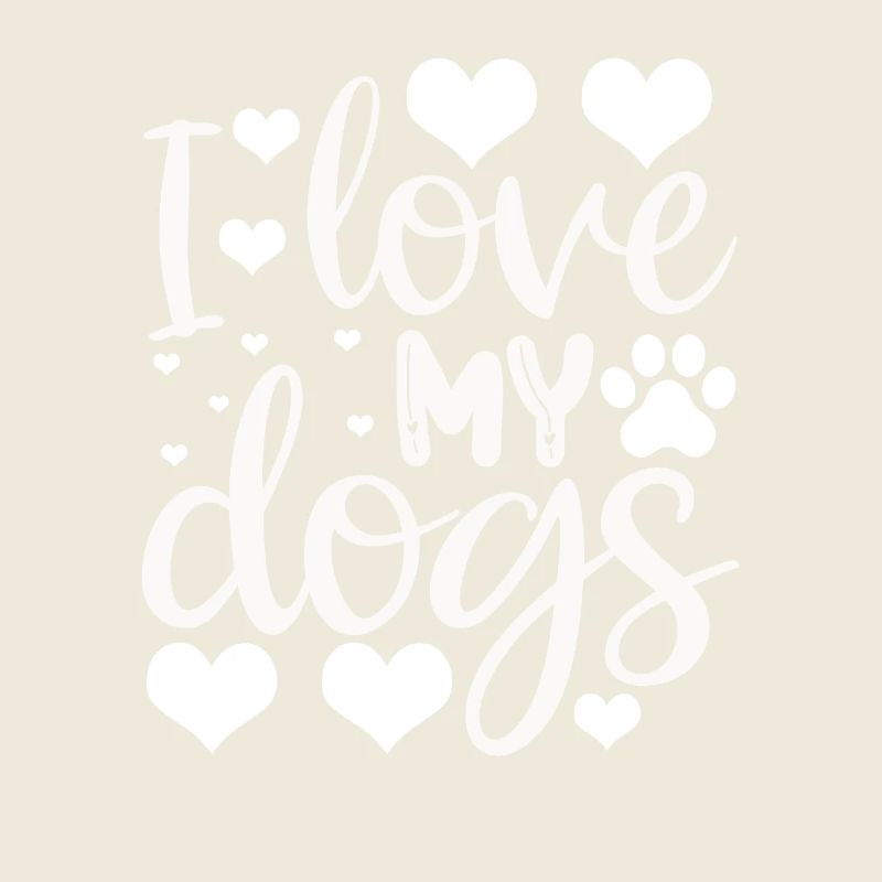 J’aime mes chiens