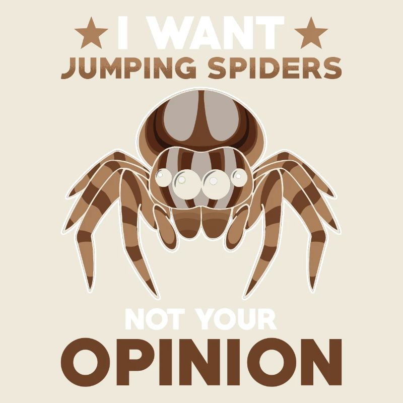 Jumping Spider Saying