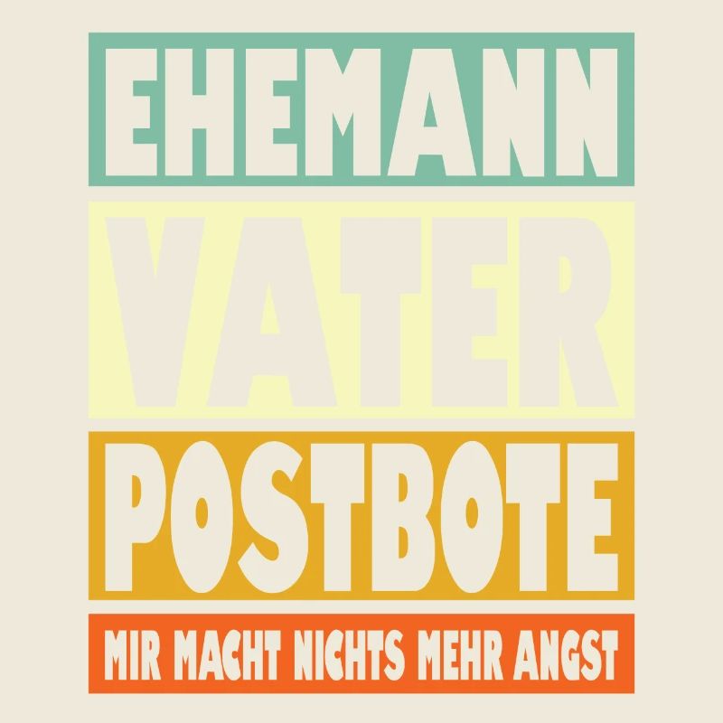 Postbote Vater Ehemann Held