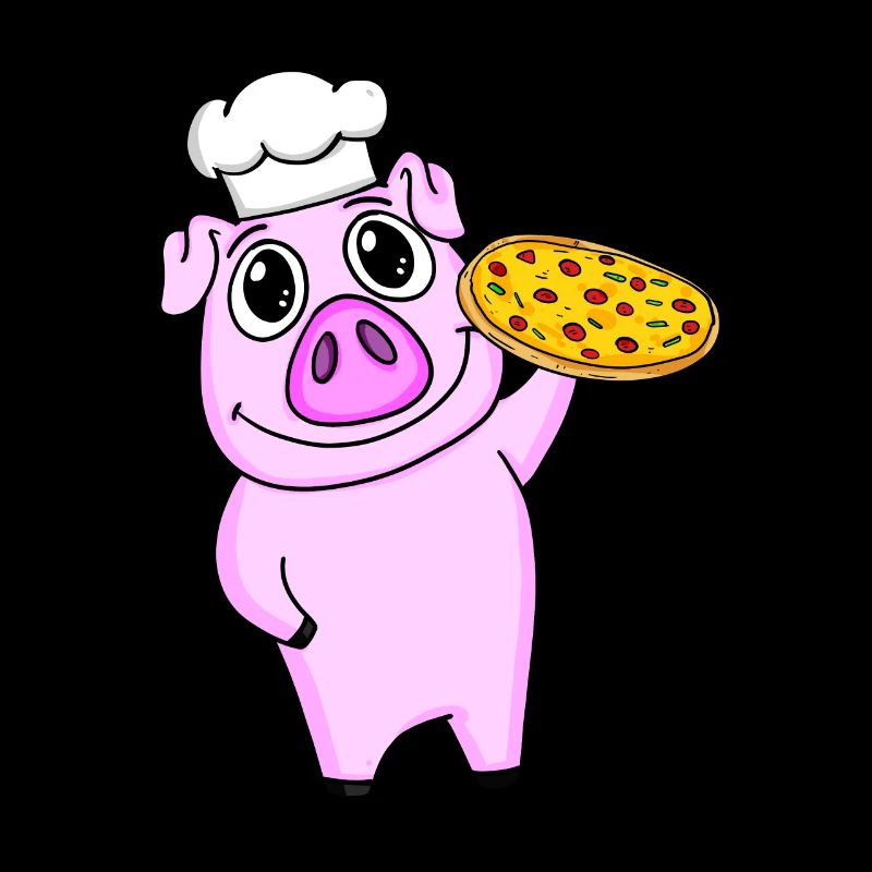 Pizza Maker Pizza Chef Pork Italian