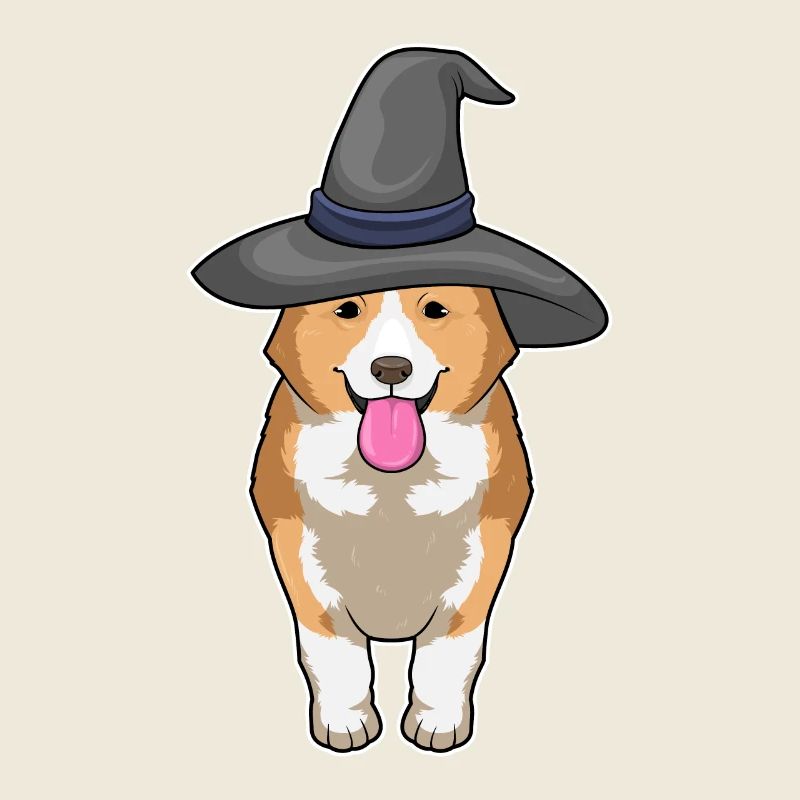 Corgi Hexe