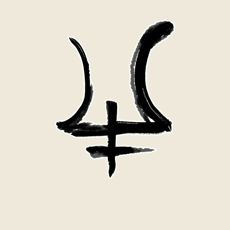 Neptun Astrologie Symbol