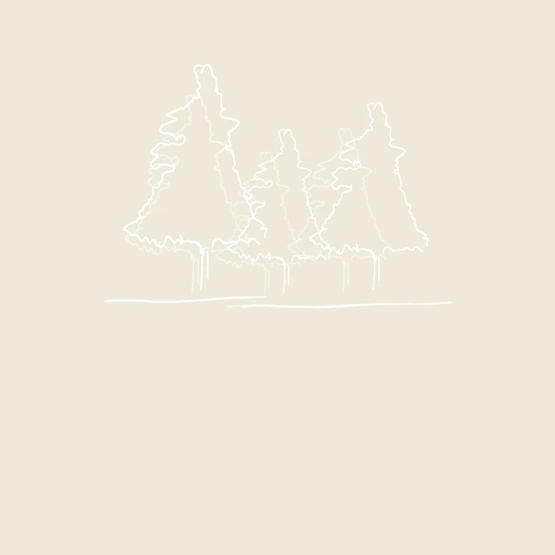 Baum Wald Lineart