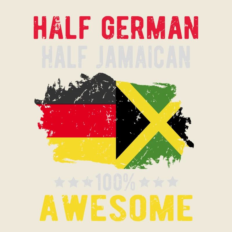 Moitié allemand moitié jamaïcain