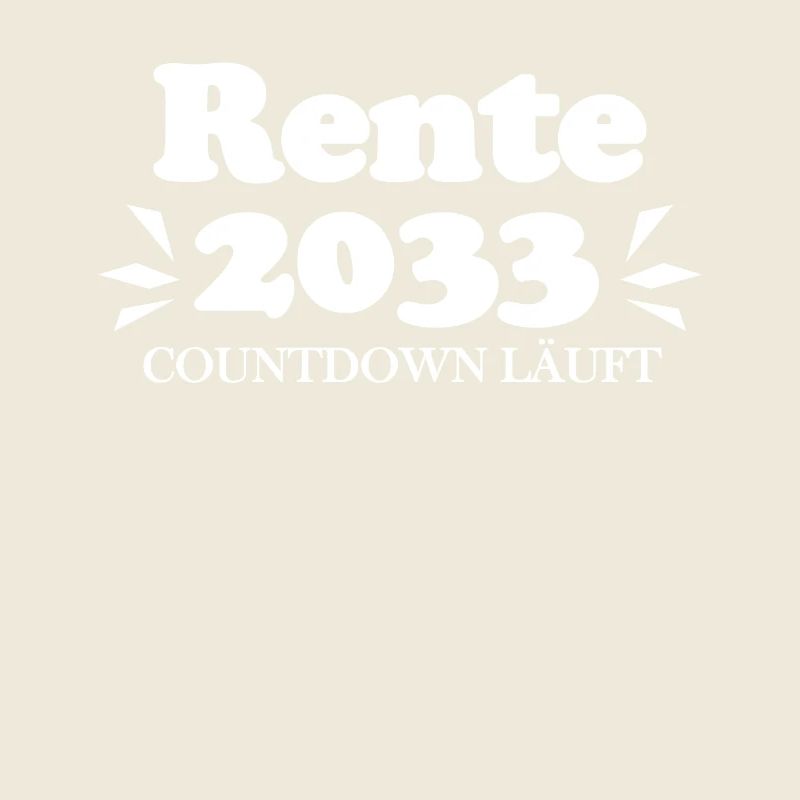 Rente 2033 Ruhestand Rentner Renteneintritt