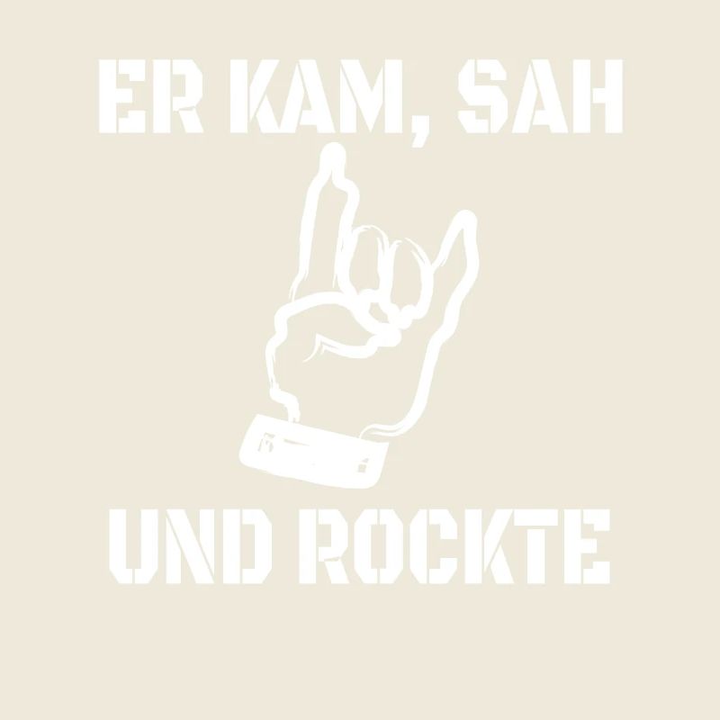Er kam, sah und rockte