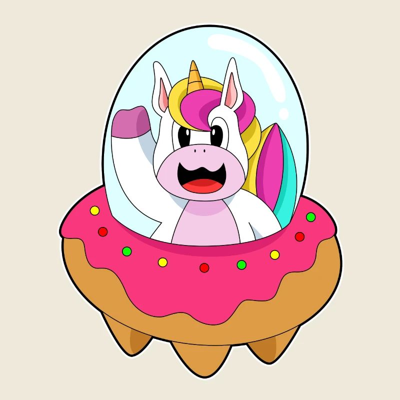Vaisseau spatial licorne