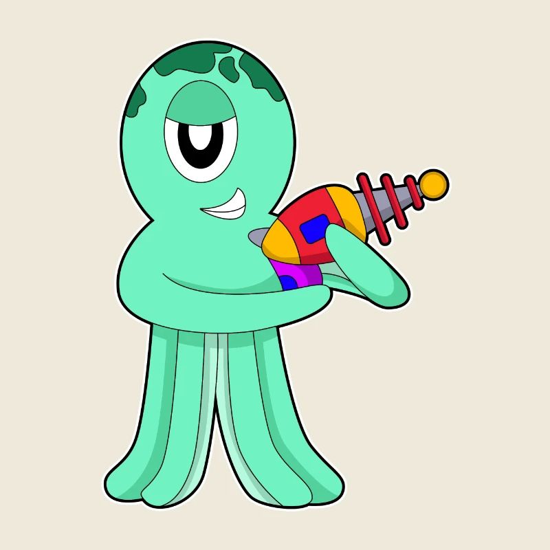 Krake Alien