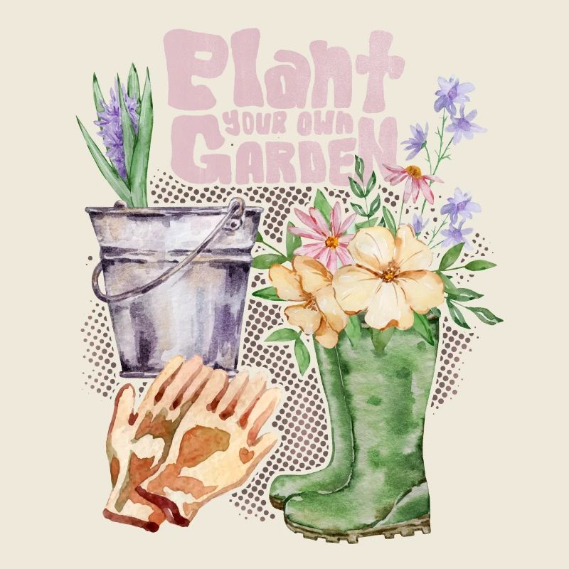 Gärtner, Garten, Gartenarbeit Spruch