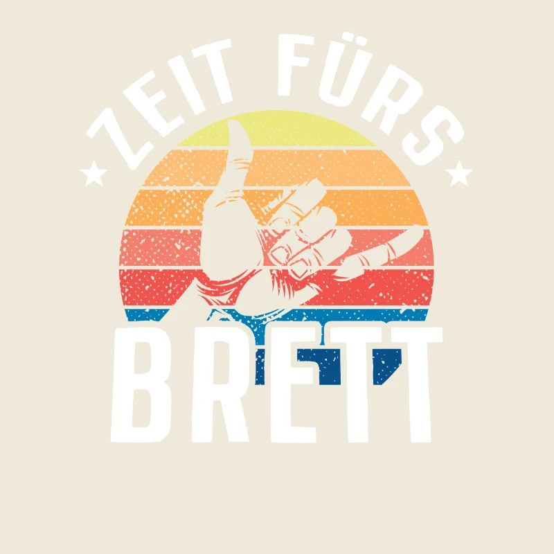 Surfer Zeit Fürs Brett Surfbrett Shaka Windsurfer