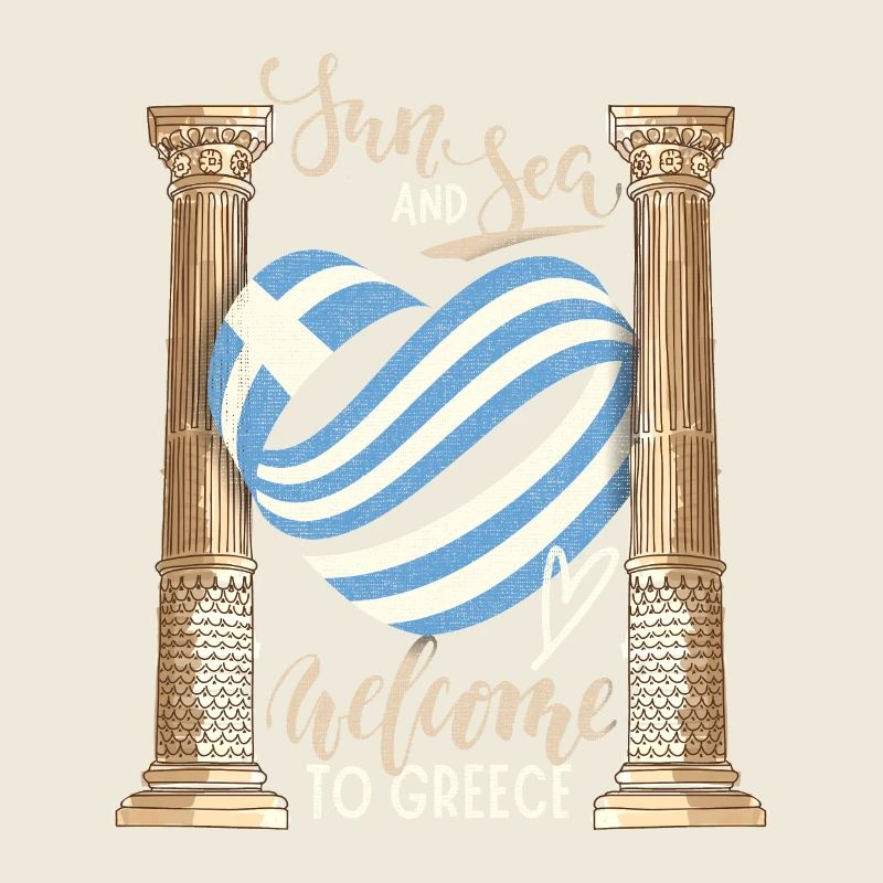 Grèce, Soleil et Mer Ruines antiques