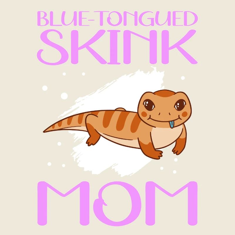 Scinque à la langue bleue Langue bleue Scinque Maman Cadeau
