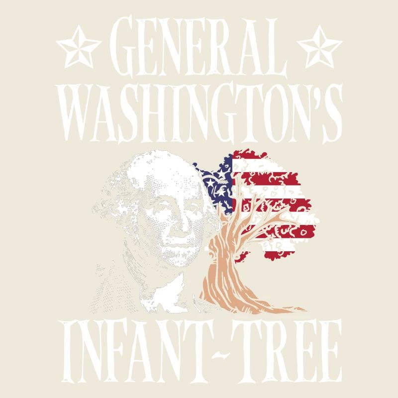 General Washingtons Säuglingsbaum 4. Juli