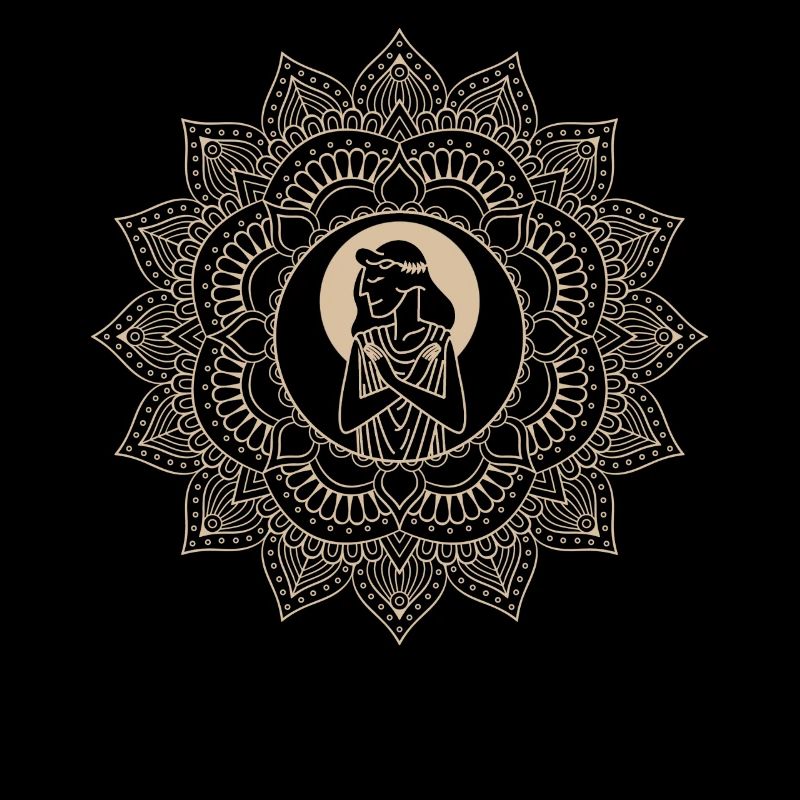 Mandala du zodiaque Vierge