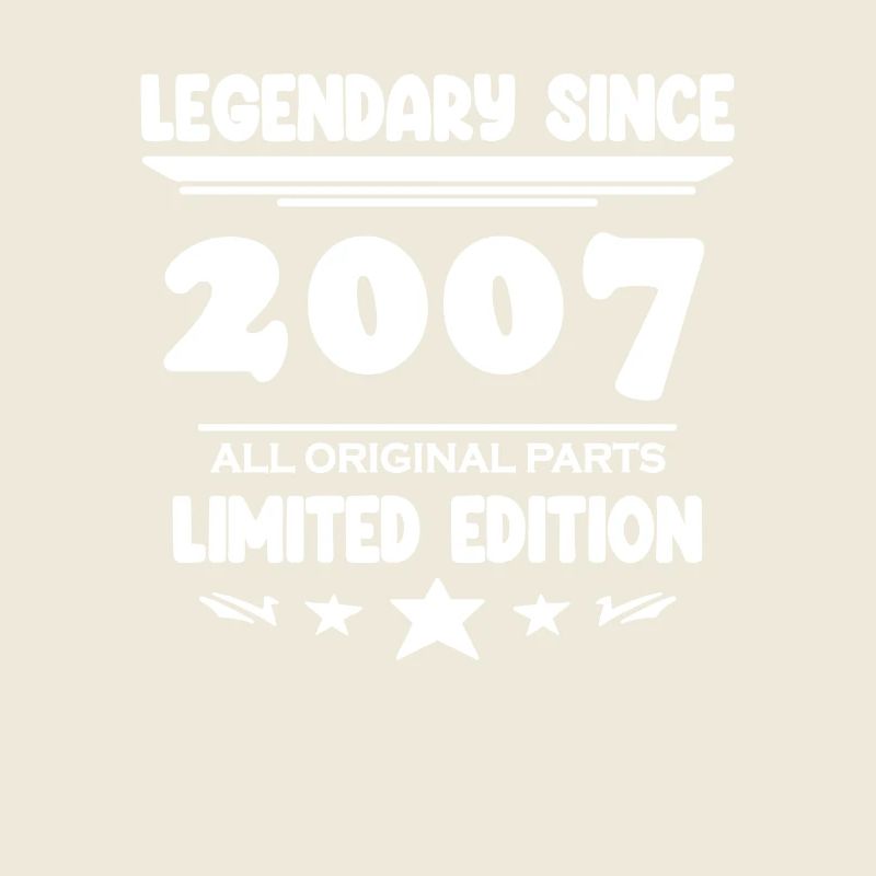2007 - Année de construction 2007 - Millésime 2007