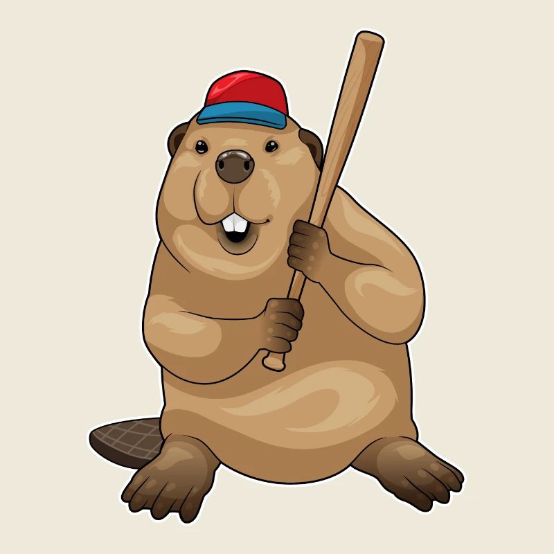 Biber Baseballschläger Baseball