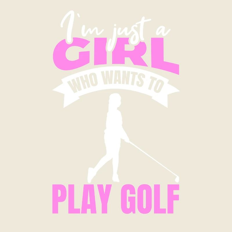 Golfer Mädchen