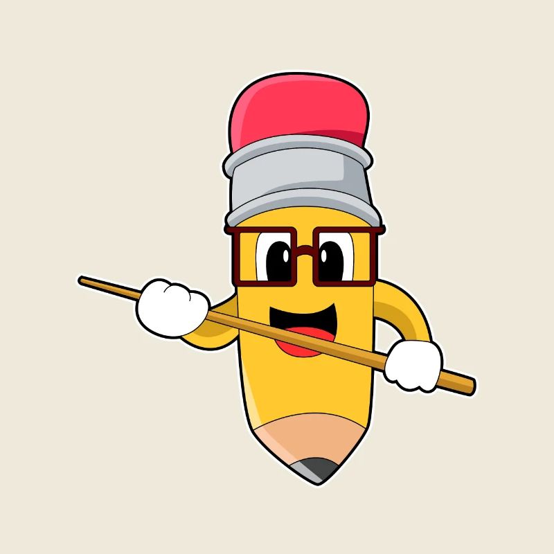 Bleistift Lehrer Pointer