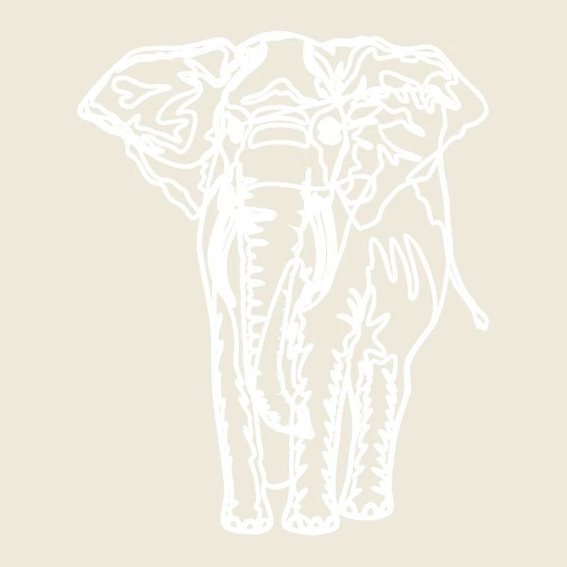 Dessin d’un éléphant