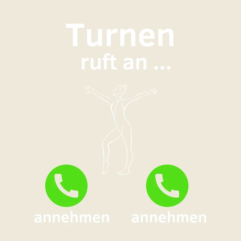 Turnen ruft an - annehmen oder annehmen?