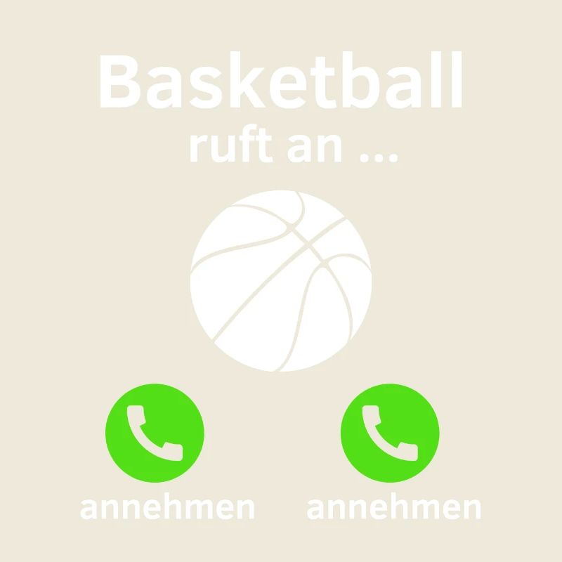 Basketball ruft an - annehmen oder annehmen?