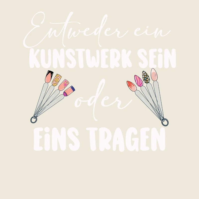 Entweder ein Kunstwerk Sein Nageldesignerin