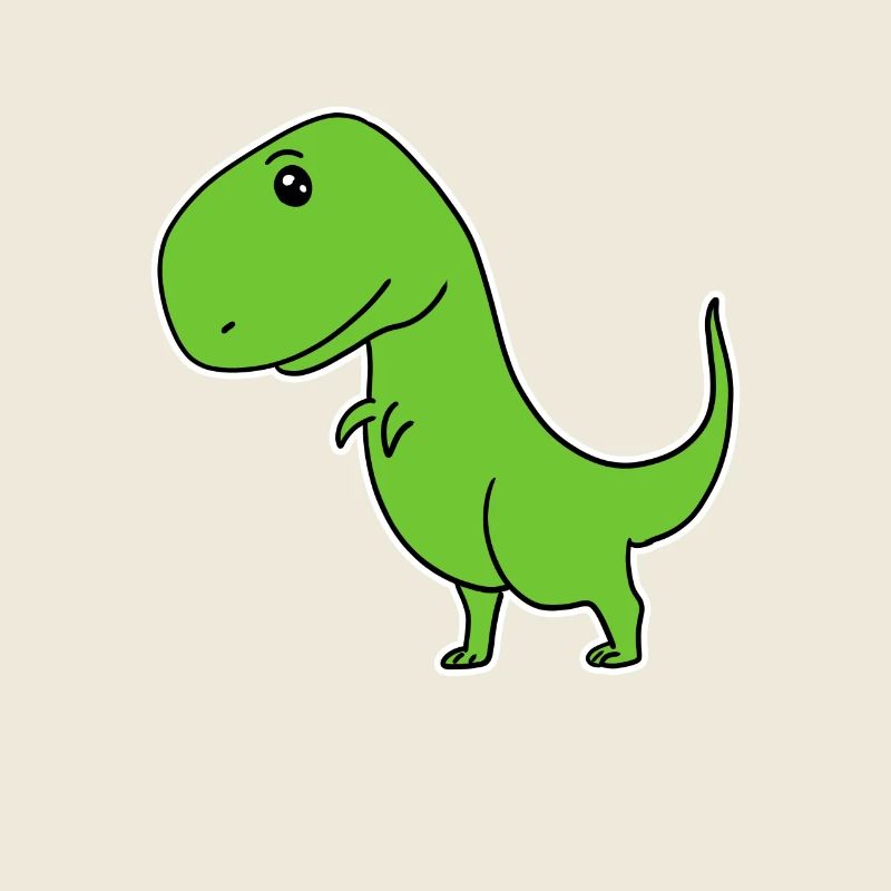 Dinosaurier Grün