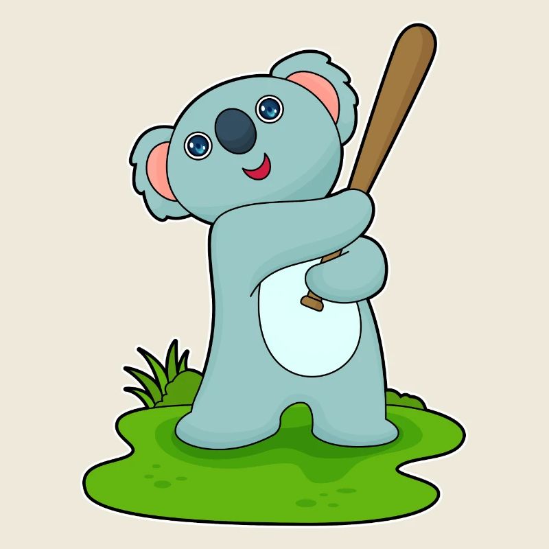 Koala Baseball Batte de baseball