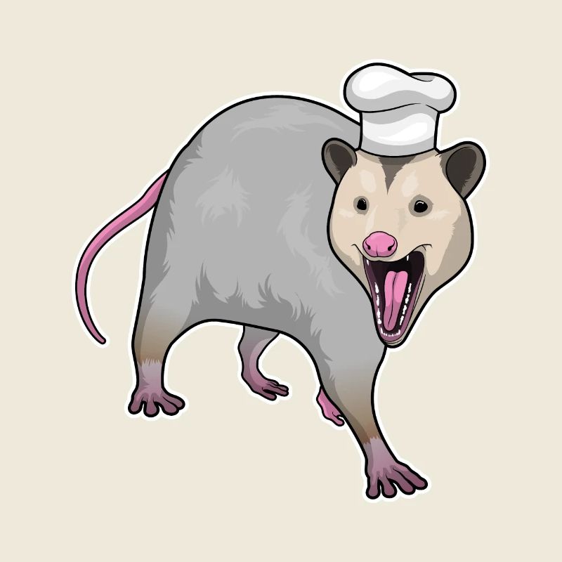 Marsupial Cook Chapeau de Chef