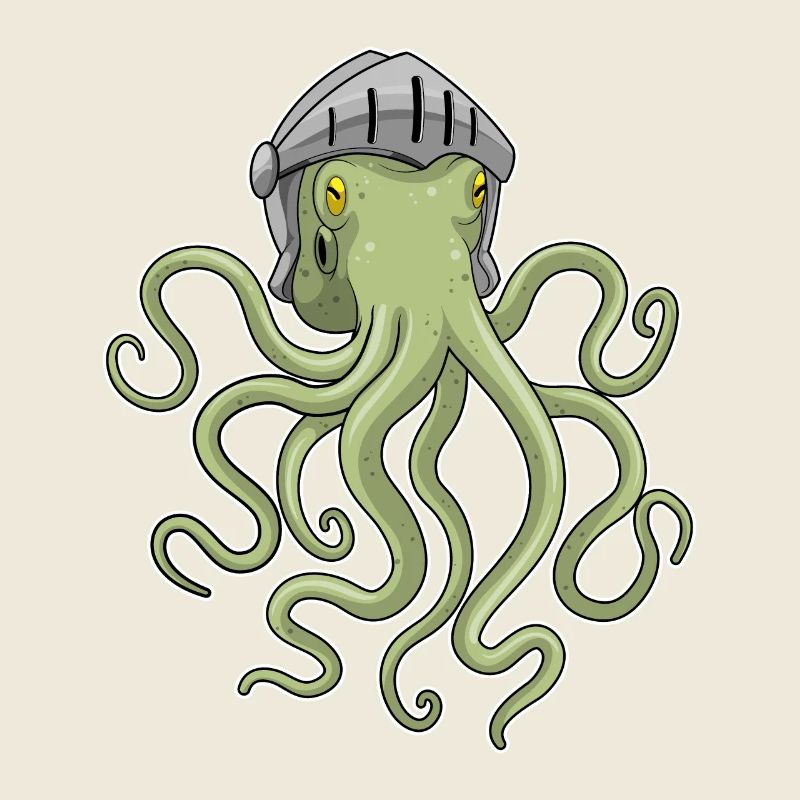 Octopus Knight Helmet
